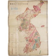 [211] 일제강점기에 제작한 [최신조선관내지질도]