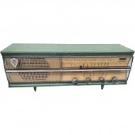 [255] [금성 진공관 라디오 A504] 감청색