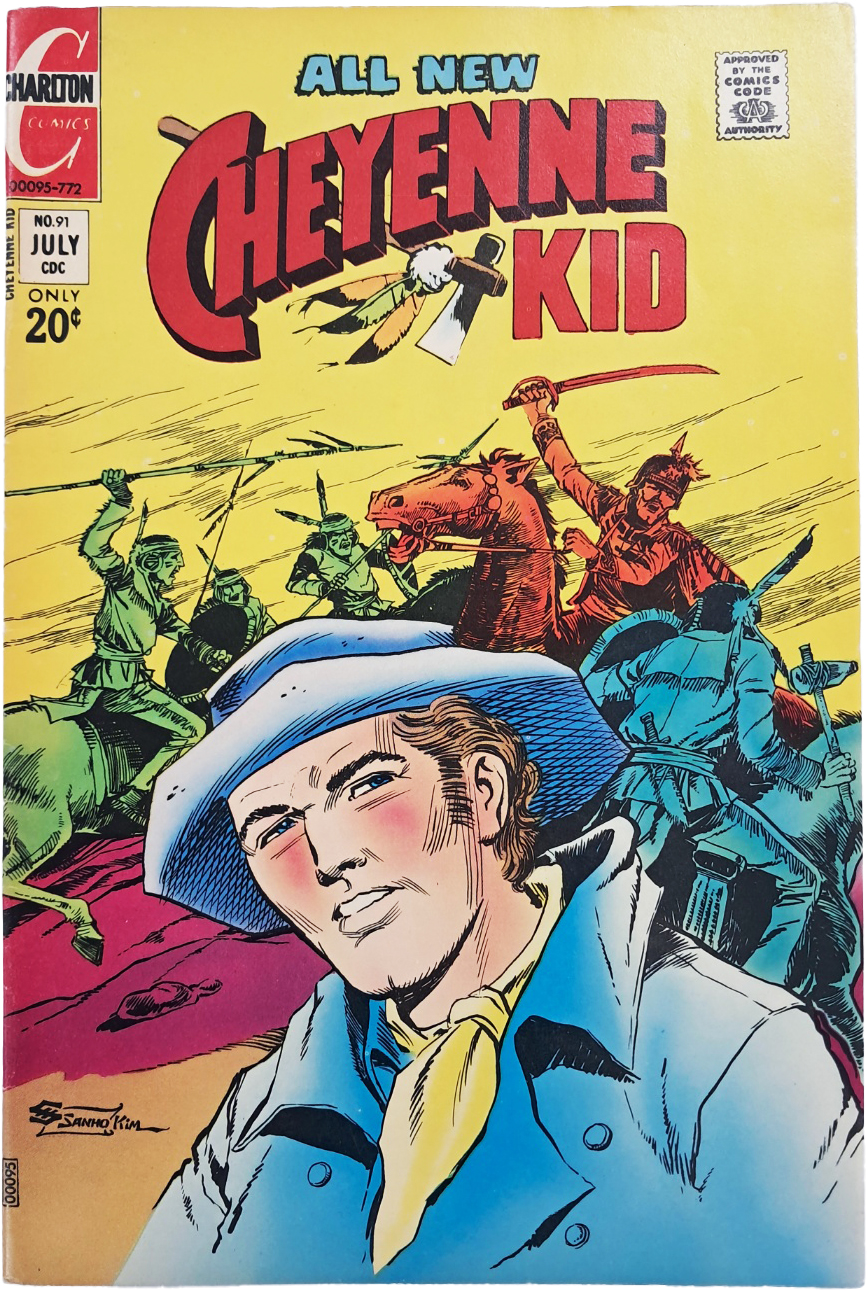 김산호 영문만화 [Cheyenne Kid]