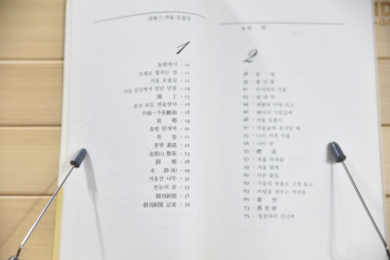 겨울 오솔길(초판)