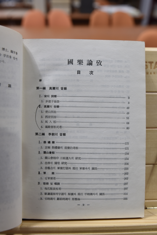 국악논고