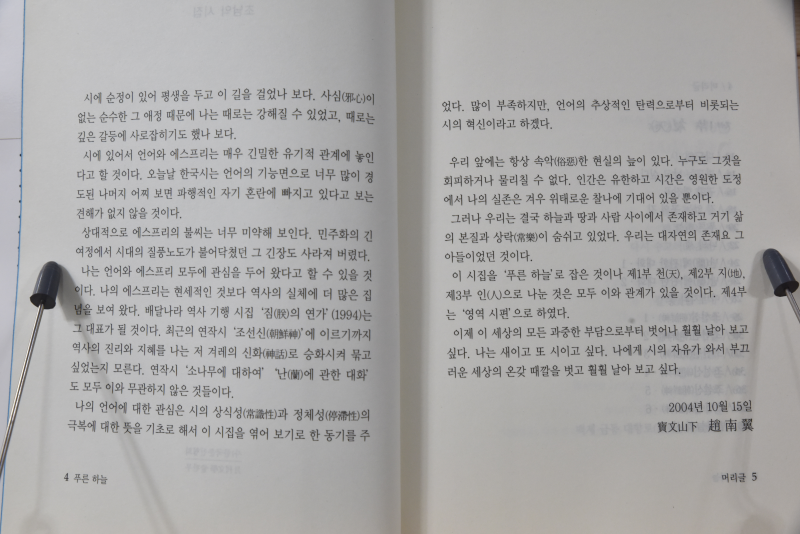 푸른 하늘
