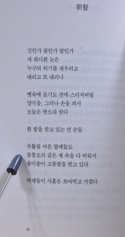 사라진 손바닥 나희덕시집,초판 저자증정본)