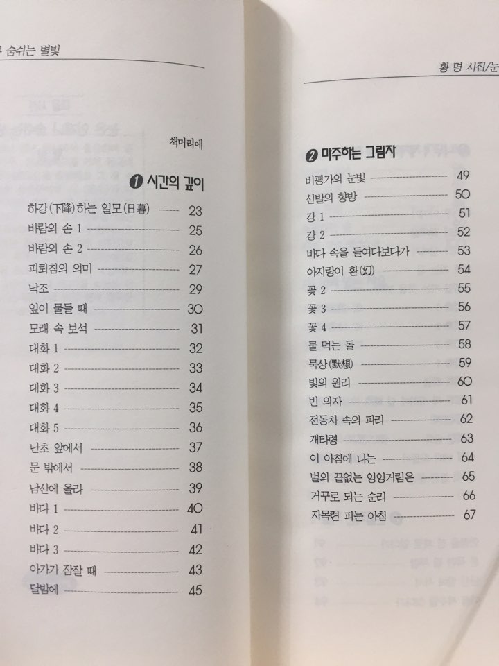 눈은 언제나 숨쉬는 별빛