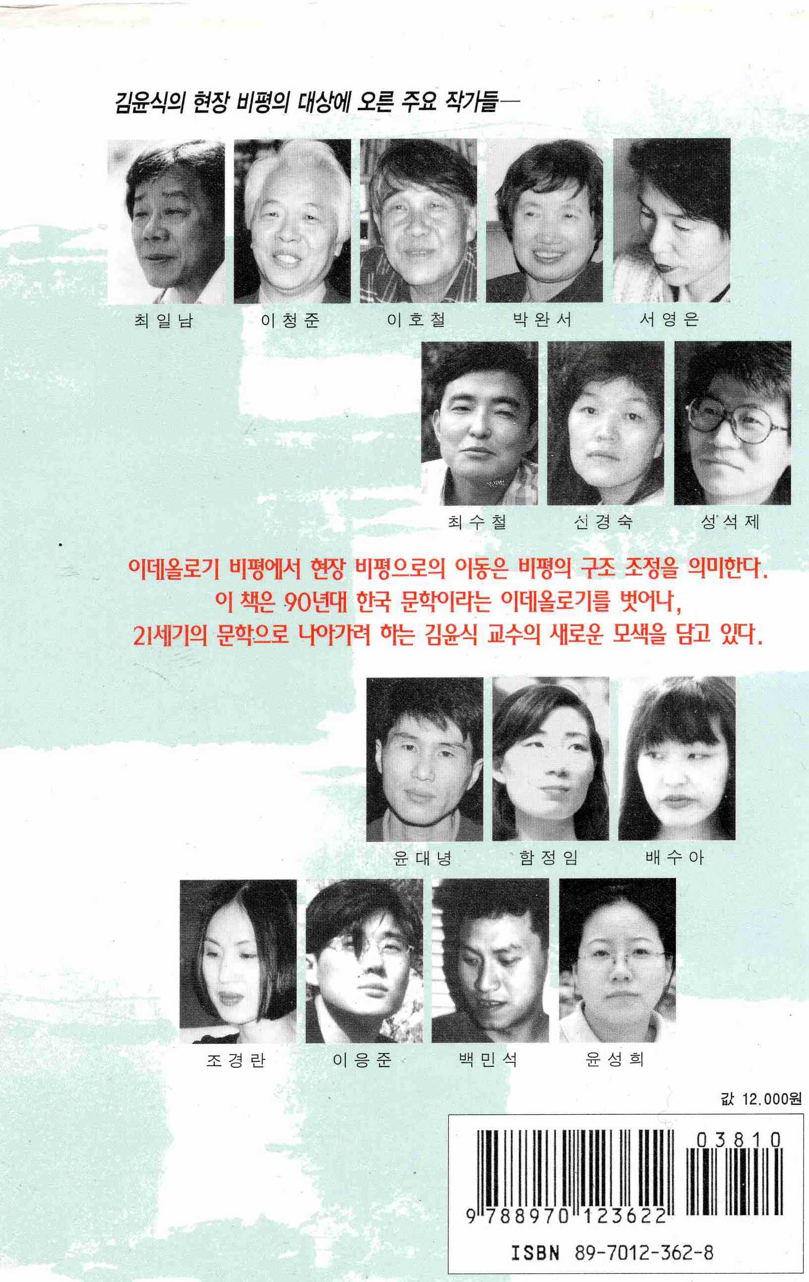 초록빛 거짓말, 우리 소설의 정체