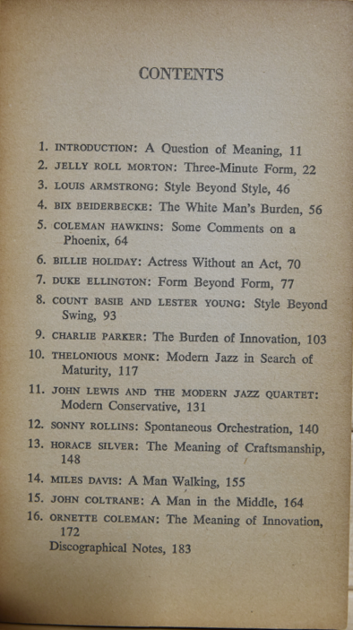 The Jazz Tradition