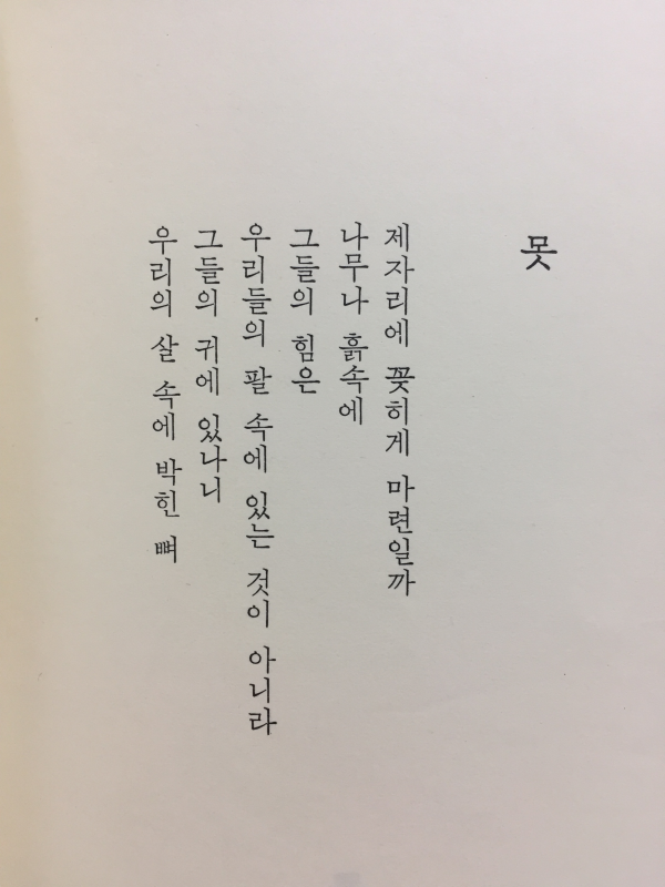 불타는 달 (최원규 시집,초판)