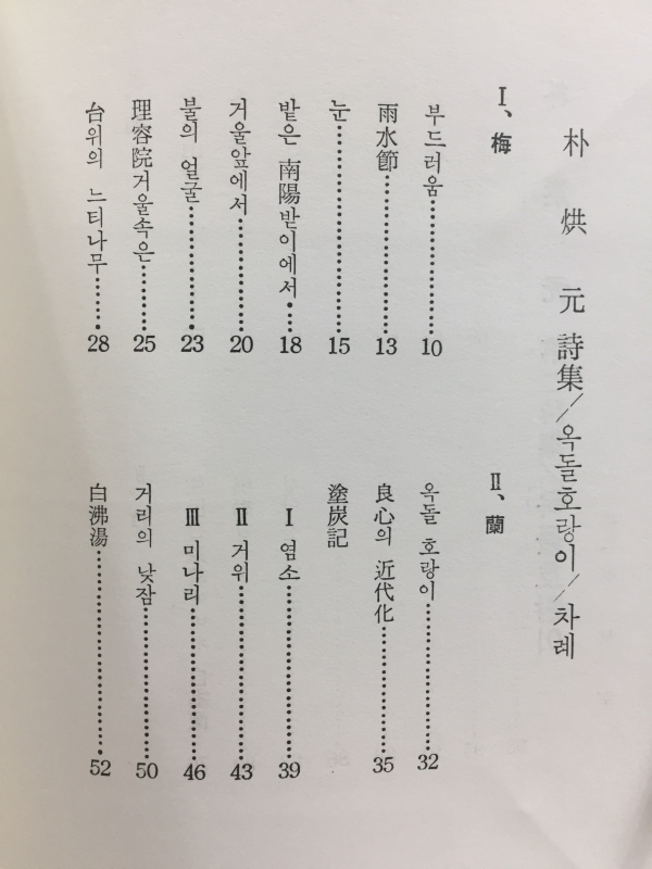 옥돌 호랑이 (박원홍시집)