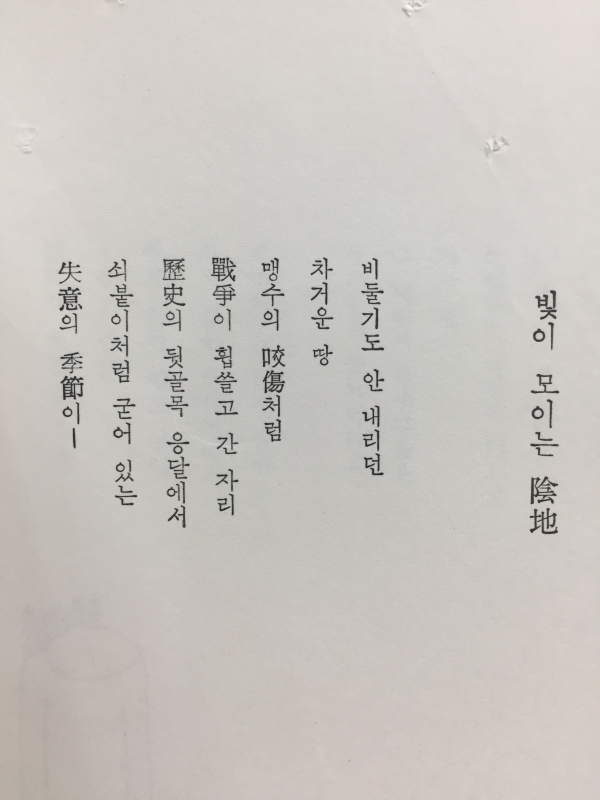 빛이 모이는 음지 (이준영시집)