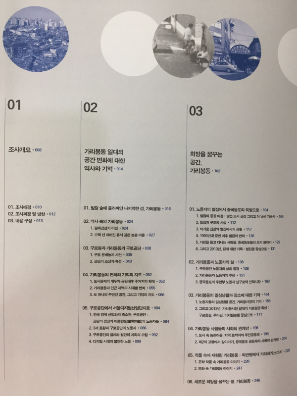 가리봉동 (구로공단 배후지에서 다문화의 공간으로)