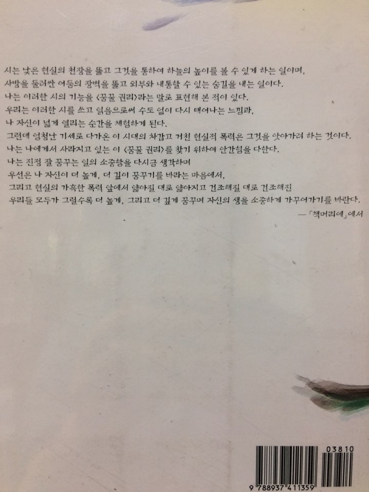 몽상의 시학 (90년대 시인들)
