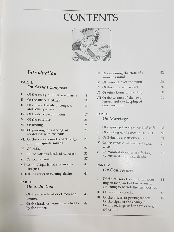The Kamasutra of Vatsyayana