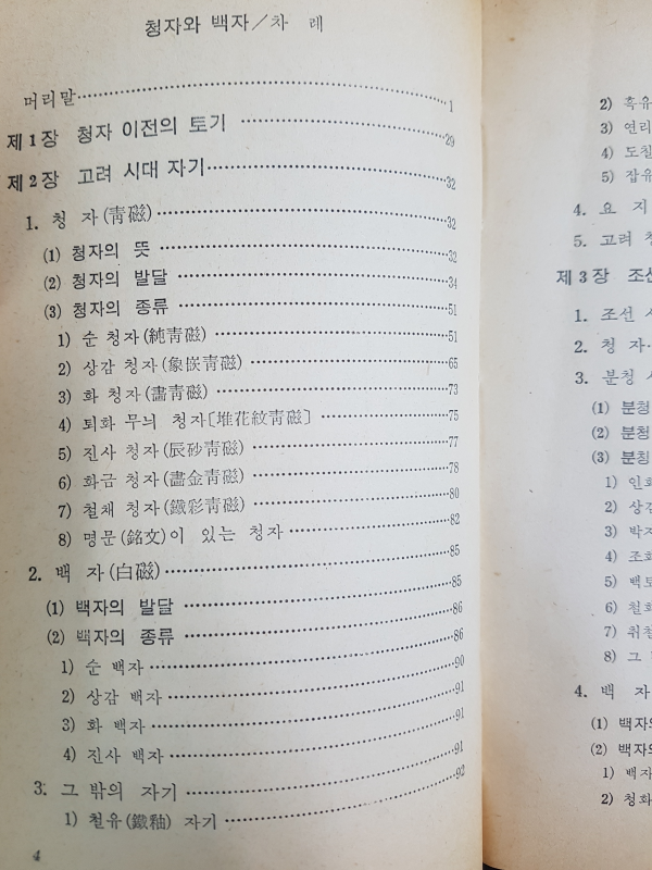 청자와 백자