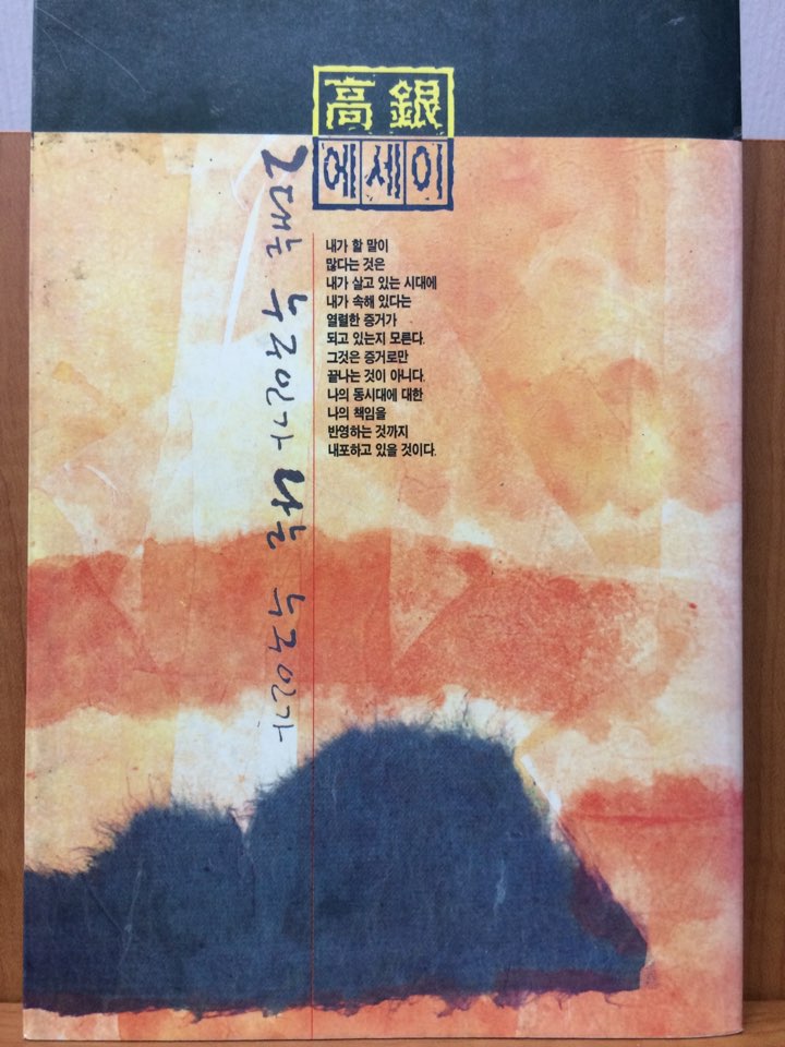 그대는 누구인가 나는 누구인가 (고은 에세이)