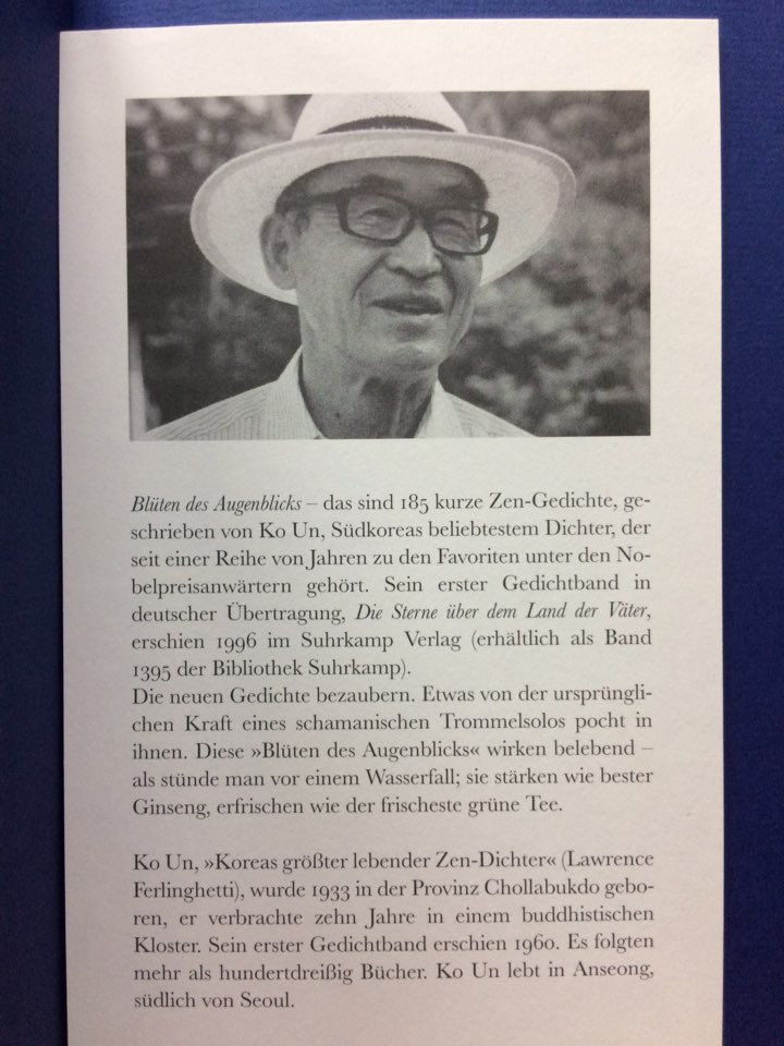 Blueten des Augenblicks