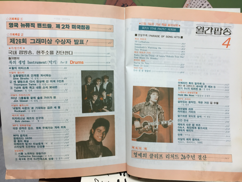 월간팝송 1984년 4월호 통권150호
