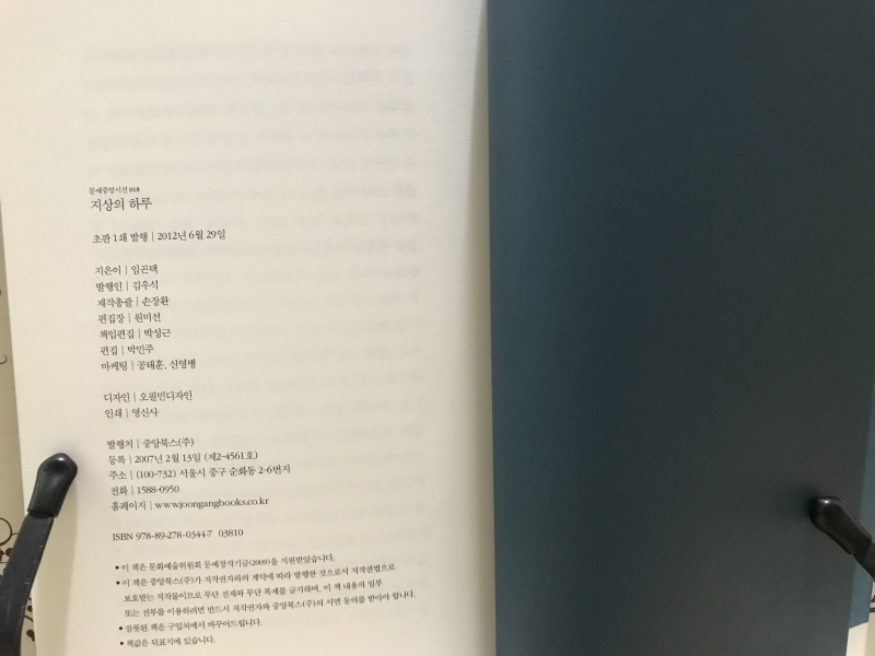 지상의 하루 (임곤택시집)