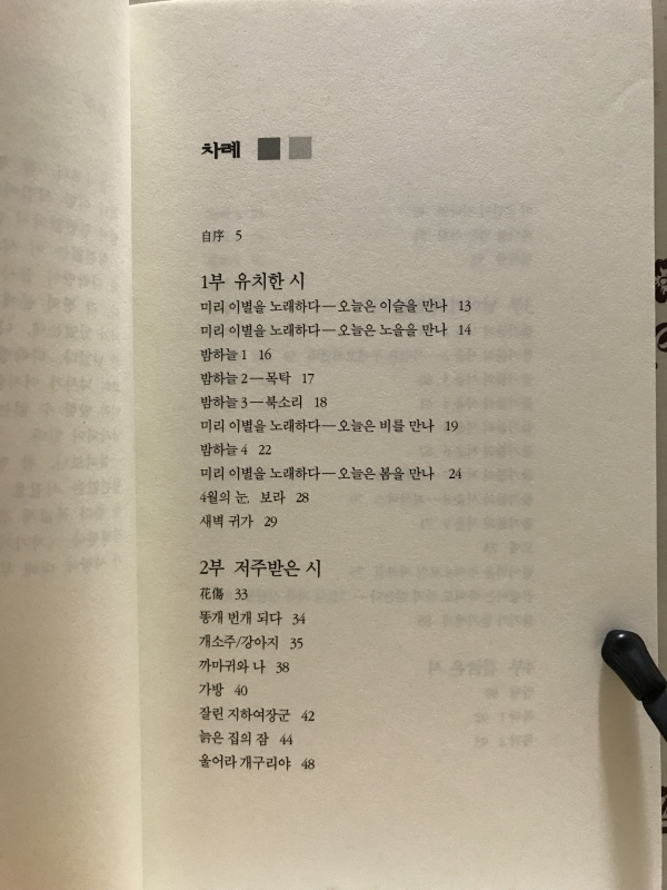미리 이별을 노래하다 (차창룡시집)