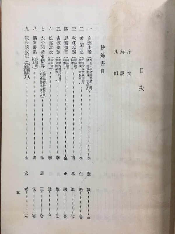 시화와 만록 (66년초판)