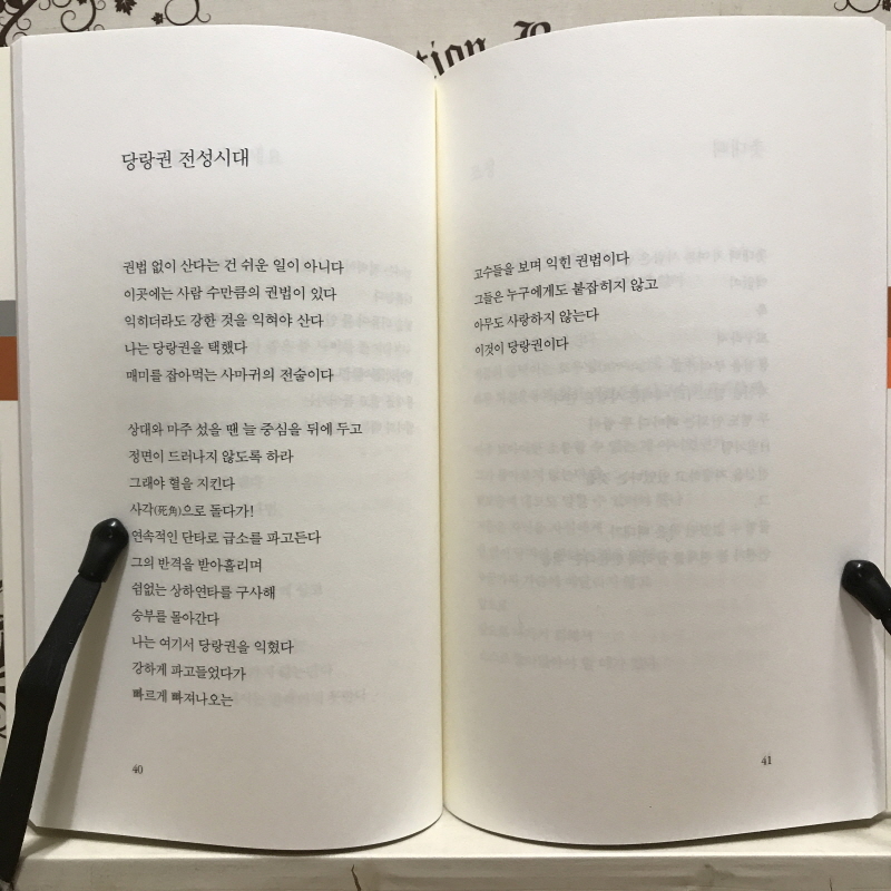 당랑권 전성시대 (윤성학시집,초판)