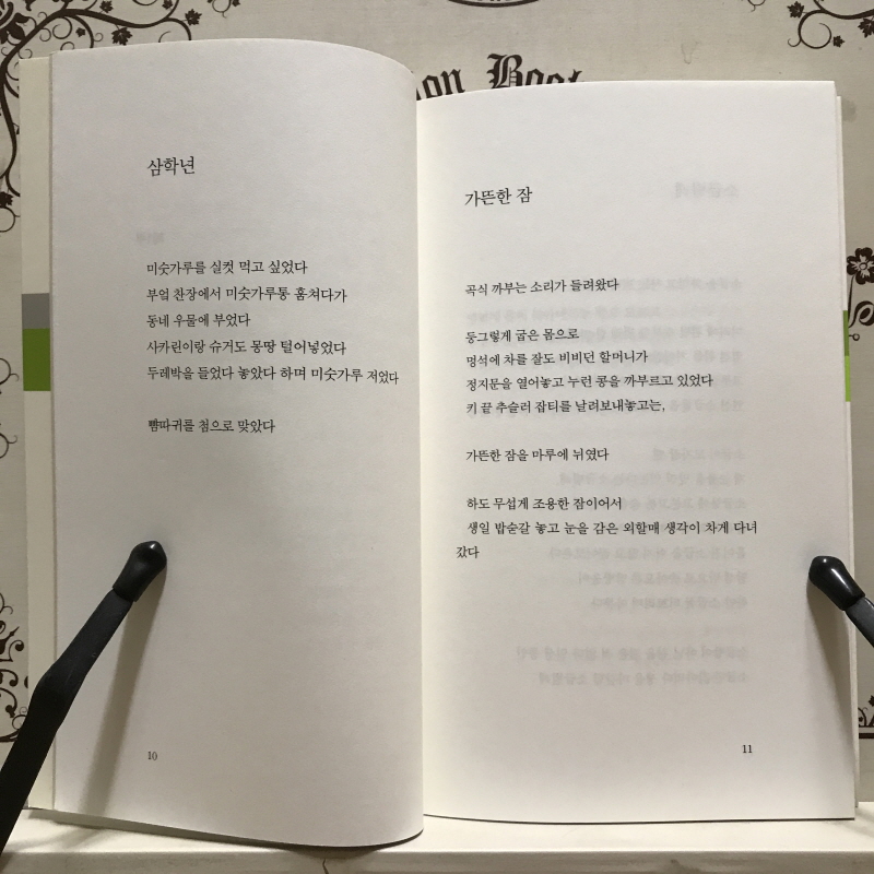 가뜬한 잠 (박성우시집,초판)