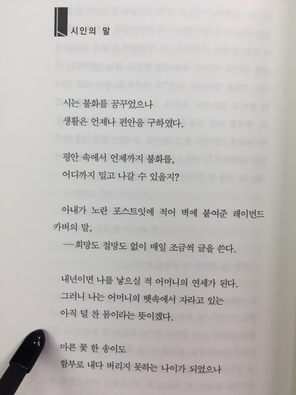 치워라, 꽃!(이안 시집,초판)