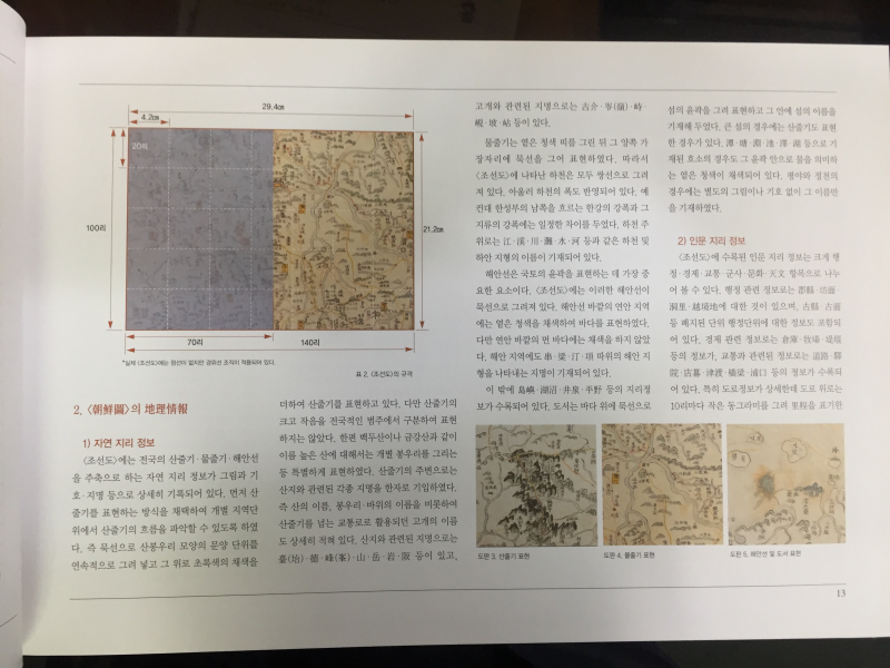 조선도(지도집,해설집) 전2권