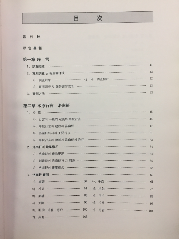 경기도지정문화재 실측조사보고서