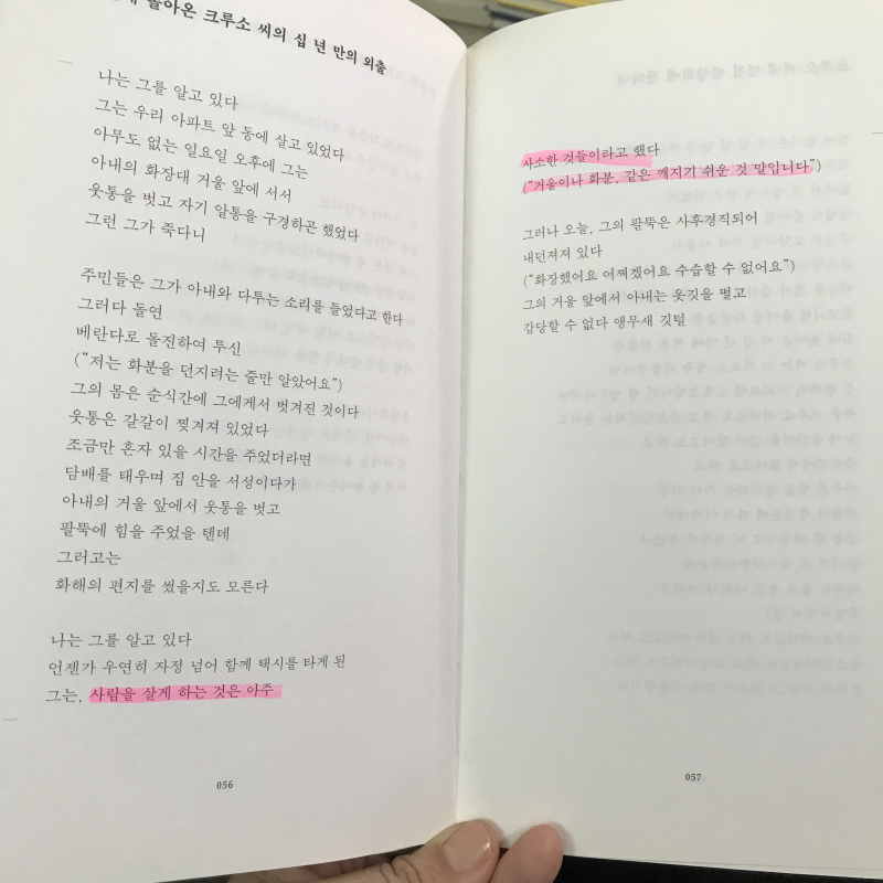 어른스런 입맞춤 (정한아시집,초판)