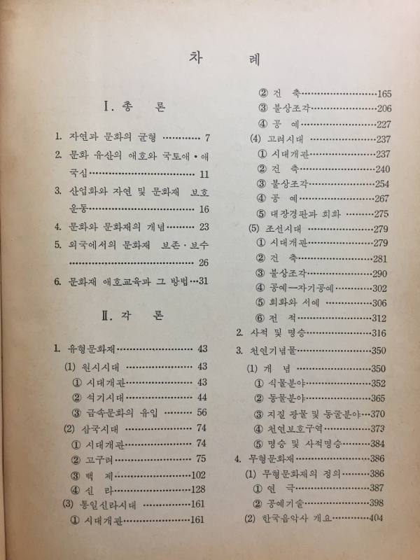 우리나라의 문화재