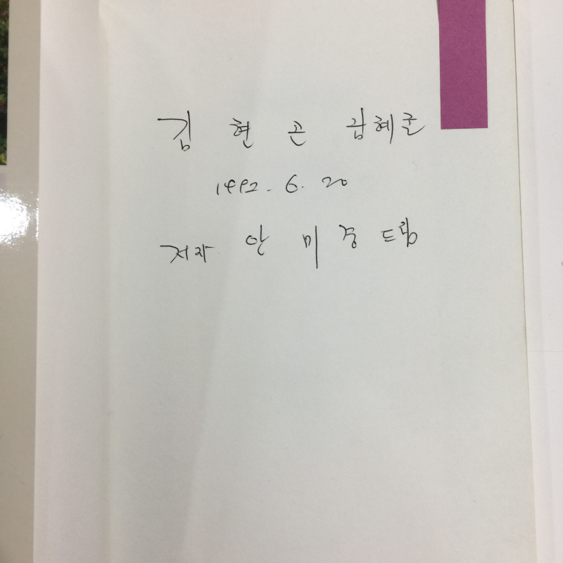 시가 쓰고 싶은 날 (안미경시집,초판)