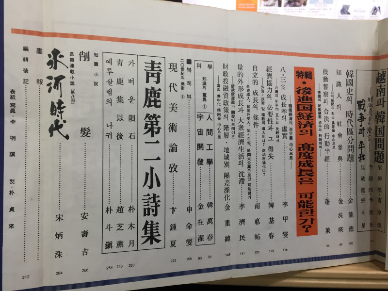 사상계(1968년1월호,통권177호)