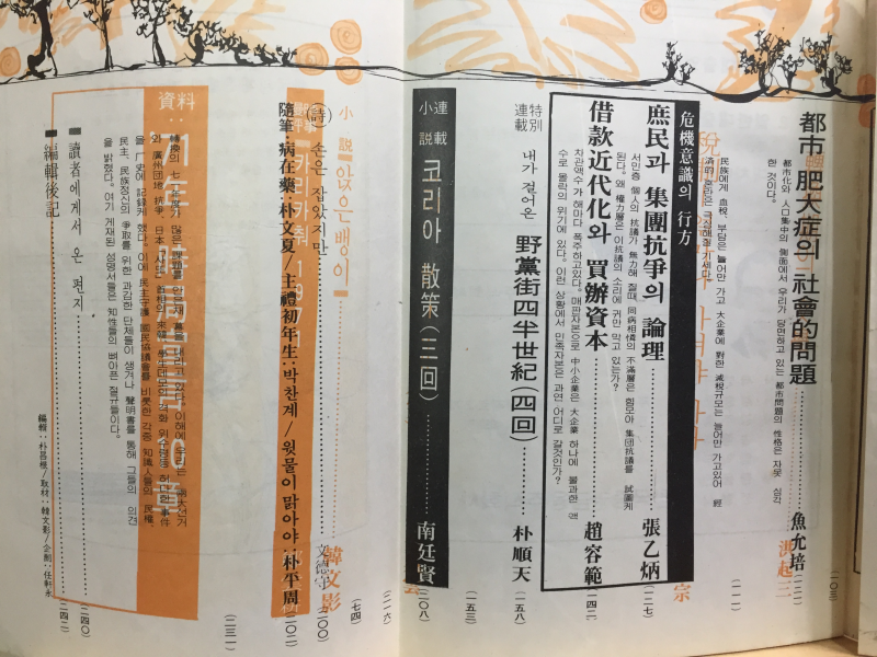월간 다리(1971년12월호,통권14호)