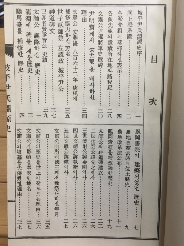 파평윤씨연원사(坡平尹氏淵源史)