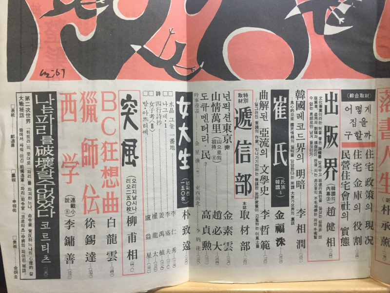 동서춘추(1967년12월호)