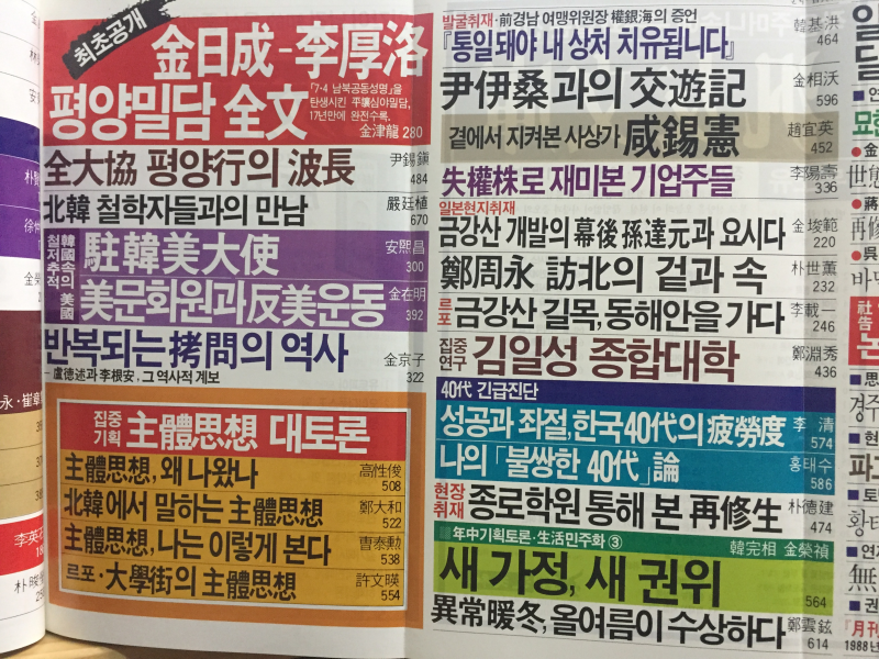 월간중앙(1989년3월호,통권158호)
