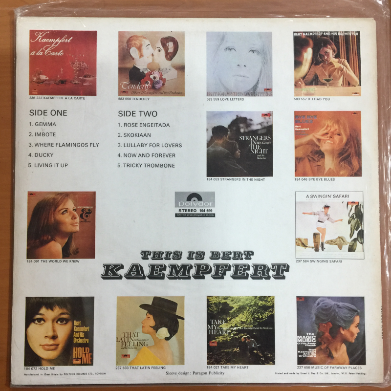 Bert Kaempfert & His Orchestra ‎– This Is Bert Kaempfert