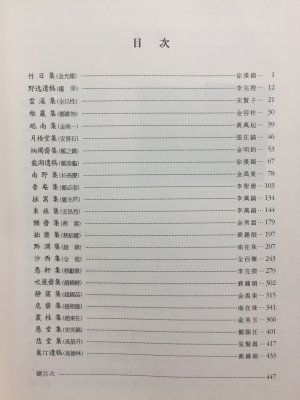 한국국학진흥원 소장 문집해제16 - 영주,예천,문경,상주 -
