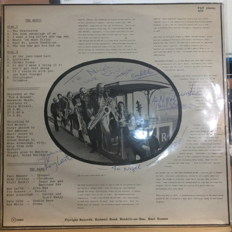 Ted Lewis And His Band ‎– A Jazz Holiday