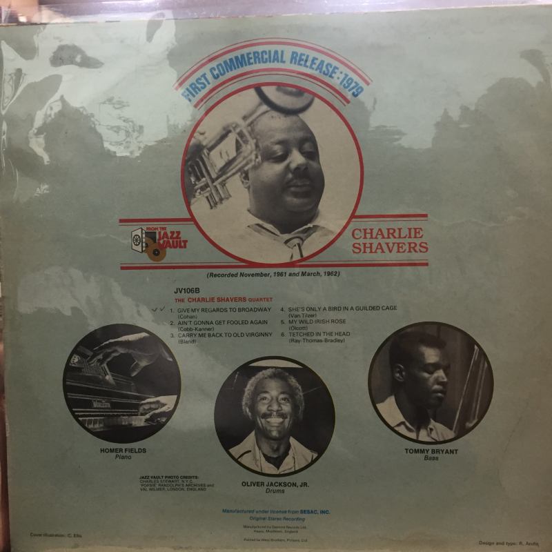 THE CHARLIE SHAVERS QUARTET