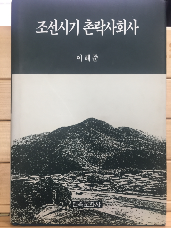 조선시기 촌락사회사