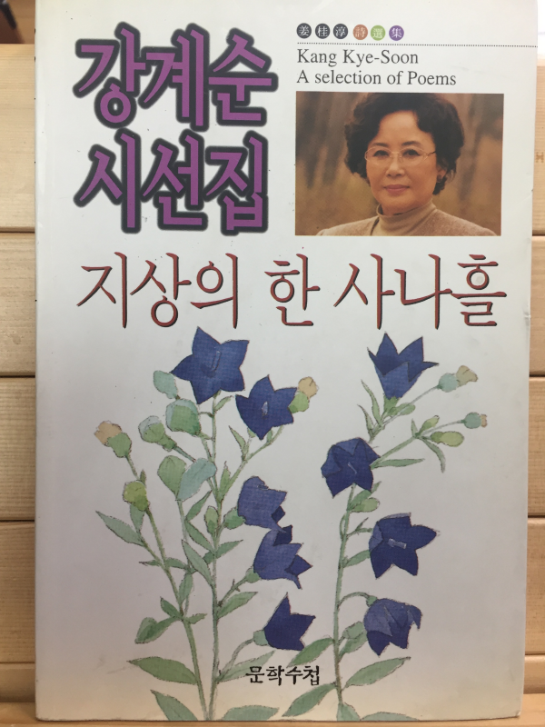 지상의 한 사나흘 (강계순시선집,초판)