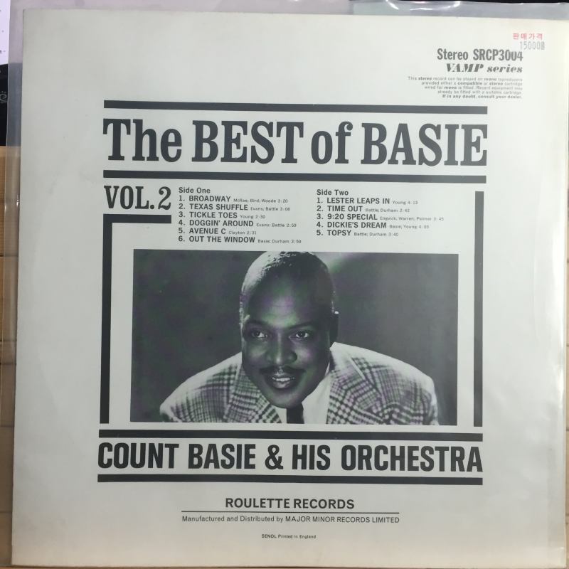 Count Basie & His Orchestra* ‎– The Best Of Basie Vol. 2