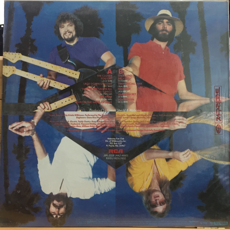 Alabama ‎– The Closer You Get...