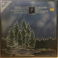 Sibelius, Karajan, Berlin Philharmonic Orchestra ‎– Symphony No. 1; Karelia Suite