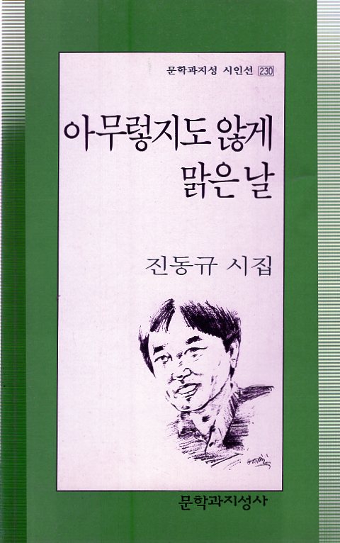 아무렇지도 않게 맑은 날 (진동규시집,초판)