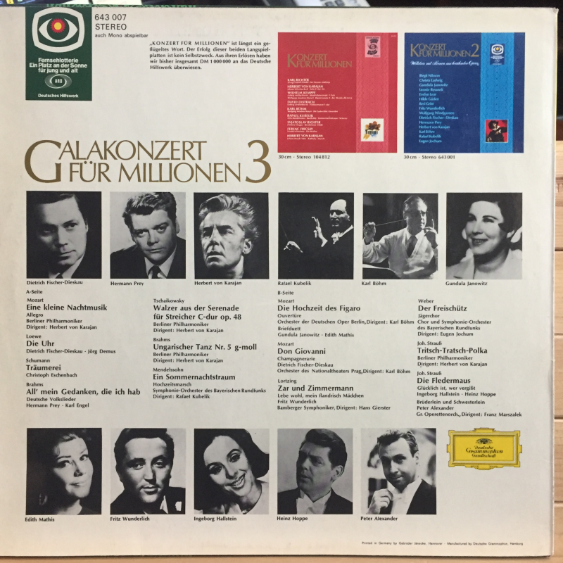 Various ‎– Galakonzert Für Millionen 3