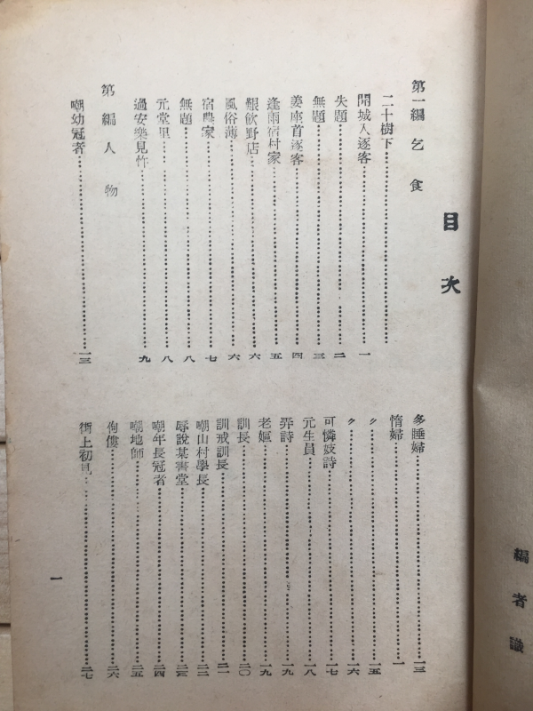 김립시집金笠詩集 (1954년 초판)