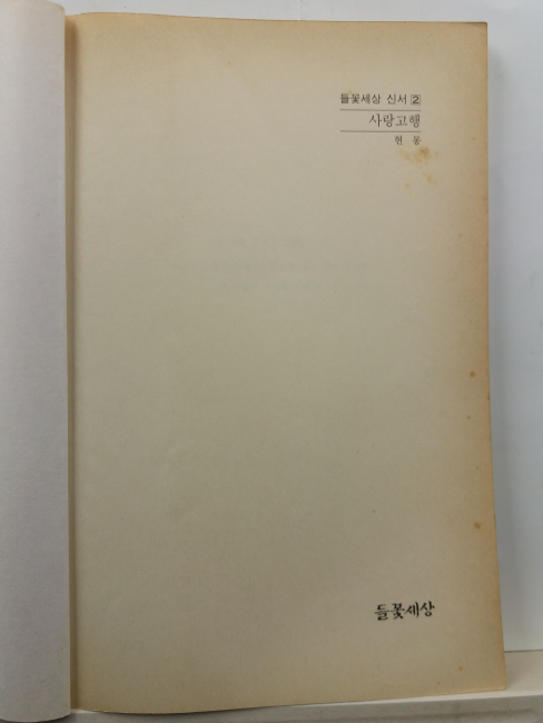 사랑의 고행 : 시대를 뒤집은 허무승의 핏빛언어집