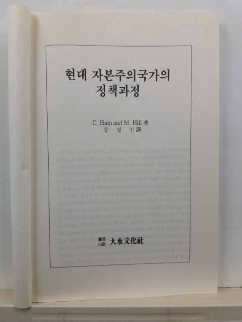 현대 자본주의 국가의 정책과정